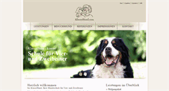 Desktop Screenshot of klassehund.com